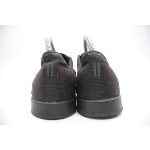 NOBULL Adult Athletic Casual Sneakers Shoes Black Canvas Size Mens 7 Womens 8.5 - Picture 5 of 9
